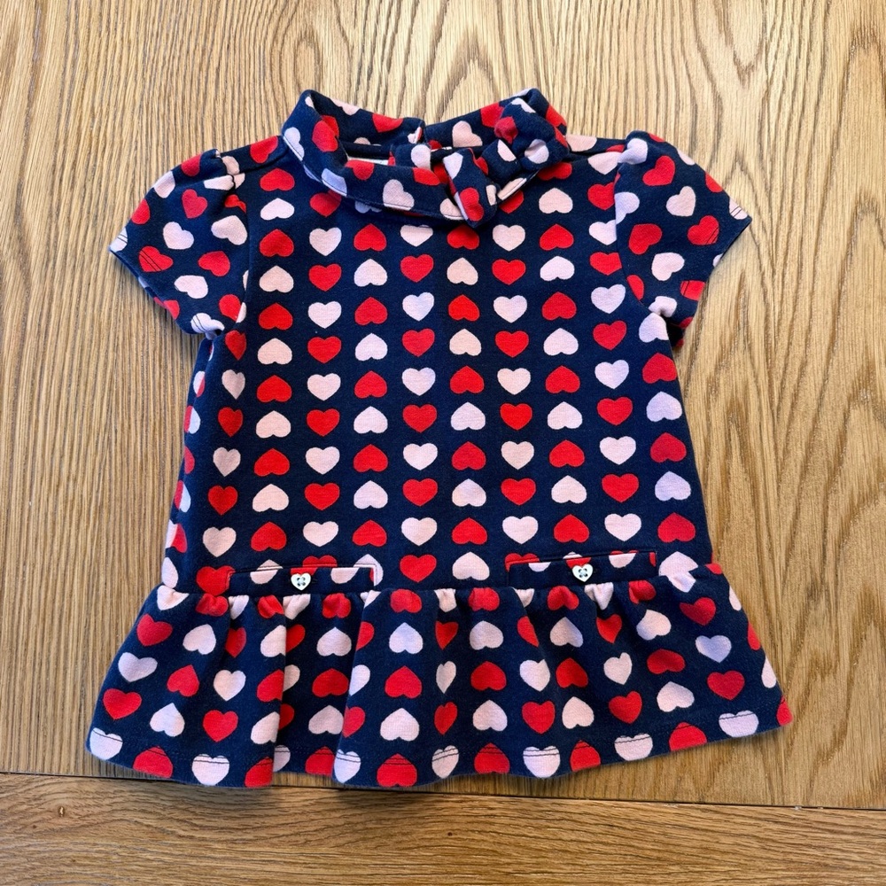 Janie and Jack Valentines Day Heart Top
